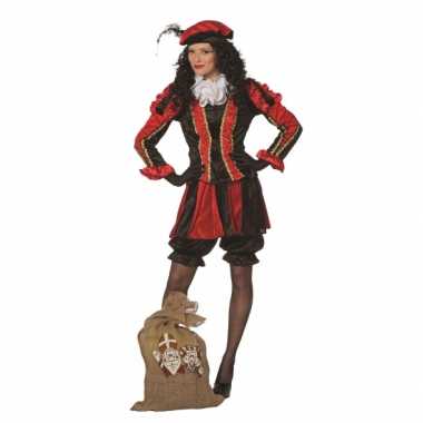 Dames pietenpak rood