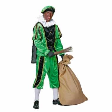 Zwarte pietenpakken zwart groen